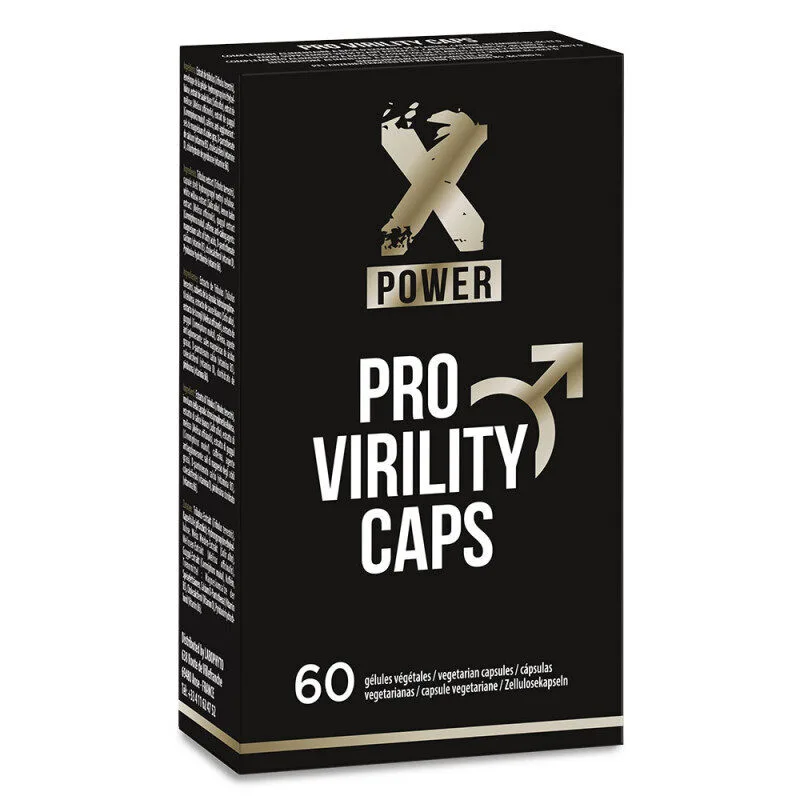 Labophyto XPOWER PRO VIRILITY CAPS Erection et testosterone, 60 gelules