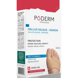 PODERM Protection hallux valgus oignon gel arnica, 1 unite