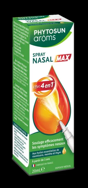 Phytosun Arôms Spray Nasal Max 4en1 Rhume - 20 ml