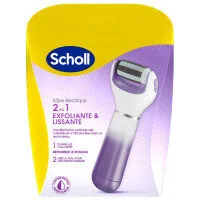 Scholl Râpe électrique 2 en 1 Exfoliante & Lissante