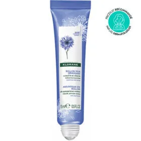 Klorane Bleuet BIO Roll-on Yeux Defatigant Contour des Yeux 15 ml