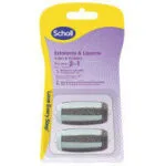 Scholl Rouleaux 2 en 1 de remplacement exfoliant et lissant x2
