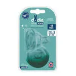DODIE Sensation+ 2 tetines plates anti-colique col large +18 mois debit rapide