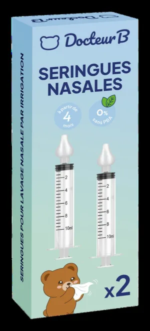 Docteur B Seringue nasale pour irrigation 10 ml boite de 2