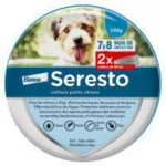 Seresto Collier antiparasitaire petit chien moins de 8 kg - lot de 2 colliers 38 cm