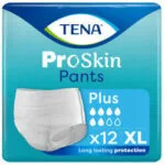 TENA Pants ProSkin Plus Extra Large (XL) - hanches 120-160 cm - Sachet/12