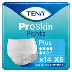 TENA Pants ProSkin Plus XS - hanches 50-70 cm - Sachet/14
