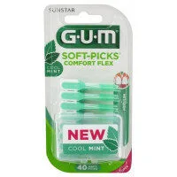 GUM Soft-Picks Comfort Flex Cool Mint B/40