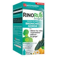 FORTE PHARMA RinoRub Solution Buvable Bronches et Gorge Eucalyptus 120 ml