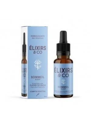 Elixirs and Co Elixir compose Bio Fleurs de Bach Sommeil 20 ml