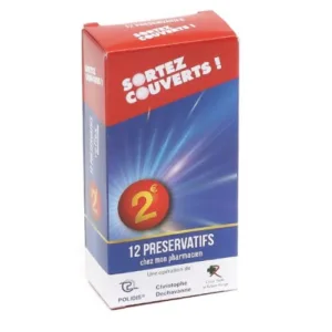 Polidis Sortez Couverts preservatifs boite de 12