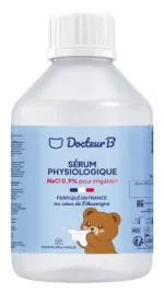 Docteur B Serum physiologique NaCl 0,9% flacon 500 ml