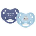 DODIE 2 sucettes anatomiques silicone +6 mois J'me la coule douce