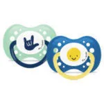 DODIE 2 sucettes anatomiques collection Mathilde Cabanas Smiley 18 mois et +