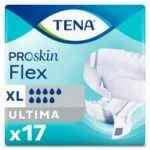 TENA Flex ProSkin Ultima Extra Large (XL) - hanches 105-150 cm - Sachet/17