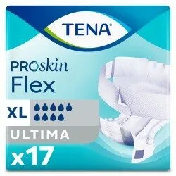 TENA Flex ProSkin Ultima Extra Large (XL) - hanches 105-150 cm - Sachet/17