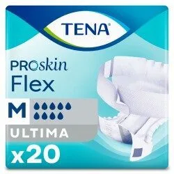 TENA Flex ProSkin Ultima Medium (M) - hanches 71-102 cm - Sachet/20