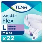 TENA Flex ProSkin Maxi Large (L) - hanches 83-120 cm - Sachet/22