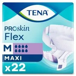 TENA Flex ProSkin Maxi Medium (M) - hanches 71-102 cm - Sachet/22