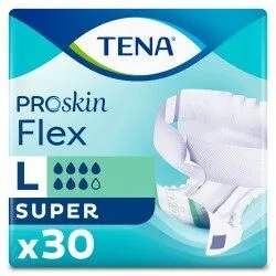 TENA Flex ProSkin Super Large (L) - hanches 83-120 cm - Sachet/30