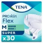 TENA Flex ProSkin Super Medium (M) - hanches 71-102 cm - Sachet/30