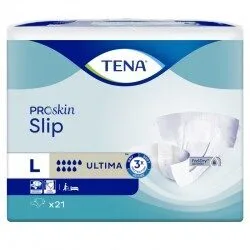 TENA Slip ProSkin Ultima Large (L) - hanches 92-144 cm - Sachet/21