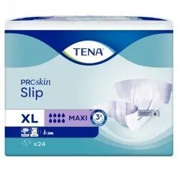 TENA Slip ProSkin Maxi Extra Large (XL) - hanches 152-163 cm - Sachet/24