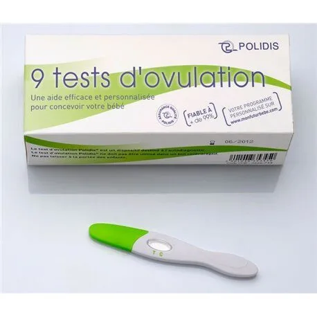 Polidis Test d'ovulation boite de 9 tests