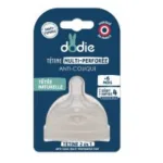 DODIE Tetine multi-perforee anti-colique debit 4 liquide epais (6 mois et +)