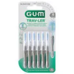 GUM Trav-Ler brossettes interdentaires 2,0 mm gris B/6