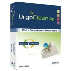 Urgo Medical UrgoClean Ag 6 x 10 cm boite de 16