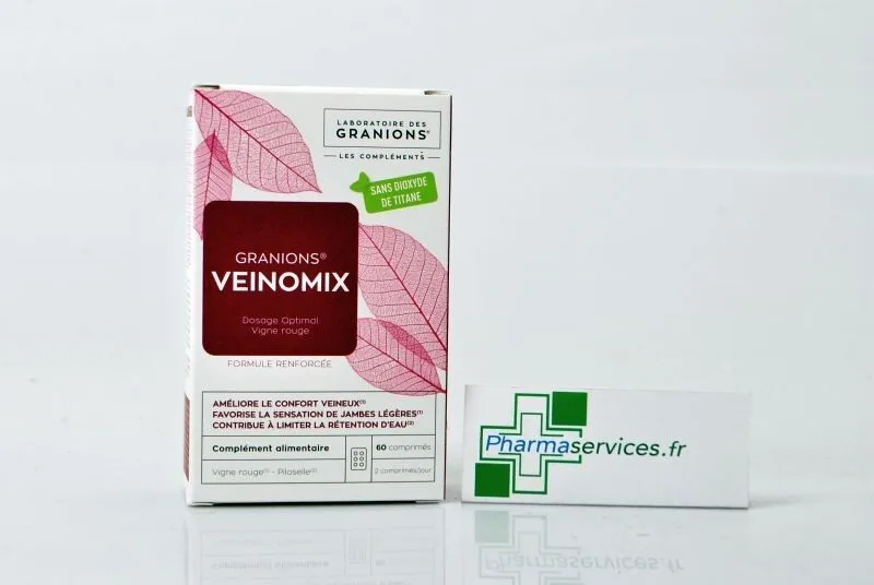 Granions Veinomix confort veineux boite de 60 comprimes