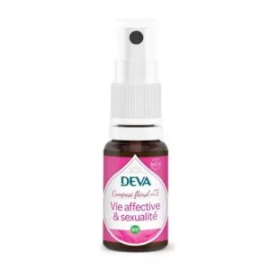 Deva Compose Floral Bach Vie Affective et Sexualite n°5 - spray 15 ml