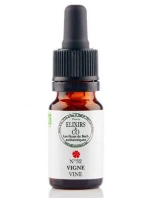 Elixirs and Co Elixir floral Bio Fleurs de Bach n32 Vigne (Vine) 10 ml