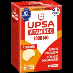 UPSA Vitamine C 1000 mg 20 comprimés à croquer
