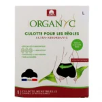 Culotte menstruelle coton bio taille L