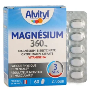 Alvityl Magnésium 360 mg – 60 comprimés