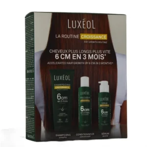 Luxéol Routine Croissance – coffret 3 produits