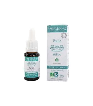 Herbiolys Willow - Saule n°38 - Fleurs Dr Bach Bio - 15 ml