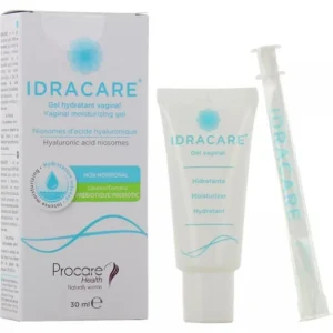 Idracare Gel vaginal hydratant — tube de 30 ml + canule applicatrice réutilisable