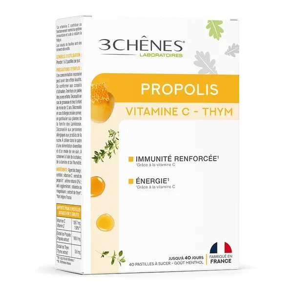 Les 3 Chênes Propolis pastilles