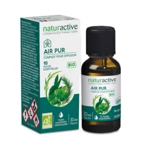 NATURACTIVE COMPLEX' Huile essentielle bio pour diffusion air pur Fl/30ml