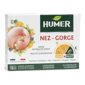 HUMER JOUR NUIT comprimes nez gorge