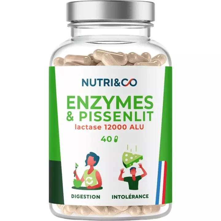 Nutri and Co Les Enzymes et Pissenlit 40 gélules