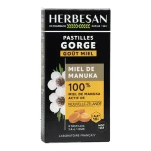 Herbesan pastille miel de manuka iaa 10+
