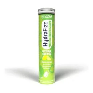 UPSA HydraFizz Hydra + Detox comprimés effervescents