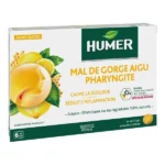 HUMER PHARYNGITE pastille mal de gorge miel citron
