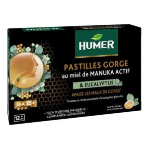HUMER pastille coeur liquide miel de Manuka IAA 15+