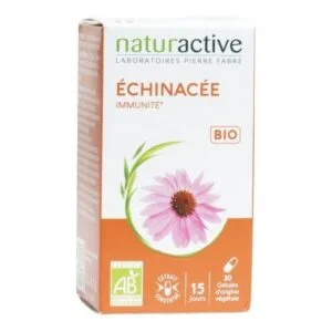 NATURACTIVE PHYTOTHERAPIE Echinacée bio Gél Pilulier/30