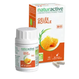 NATURACTIVE PHYTOTHERAPIE Gelée royale bio Gél Pilulier/30